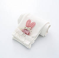 Лосіни для дівчинки білі 4422, Розмір 92