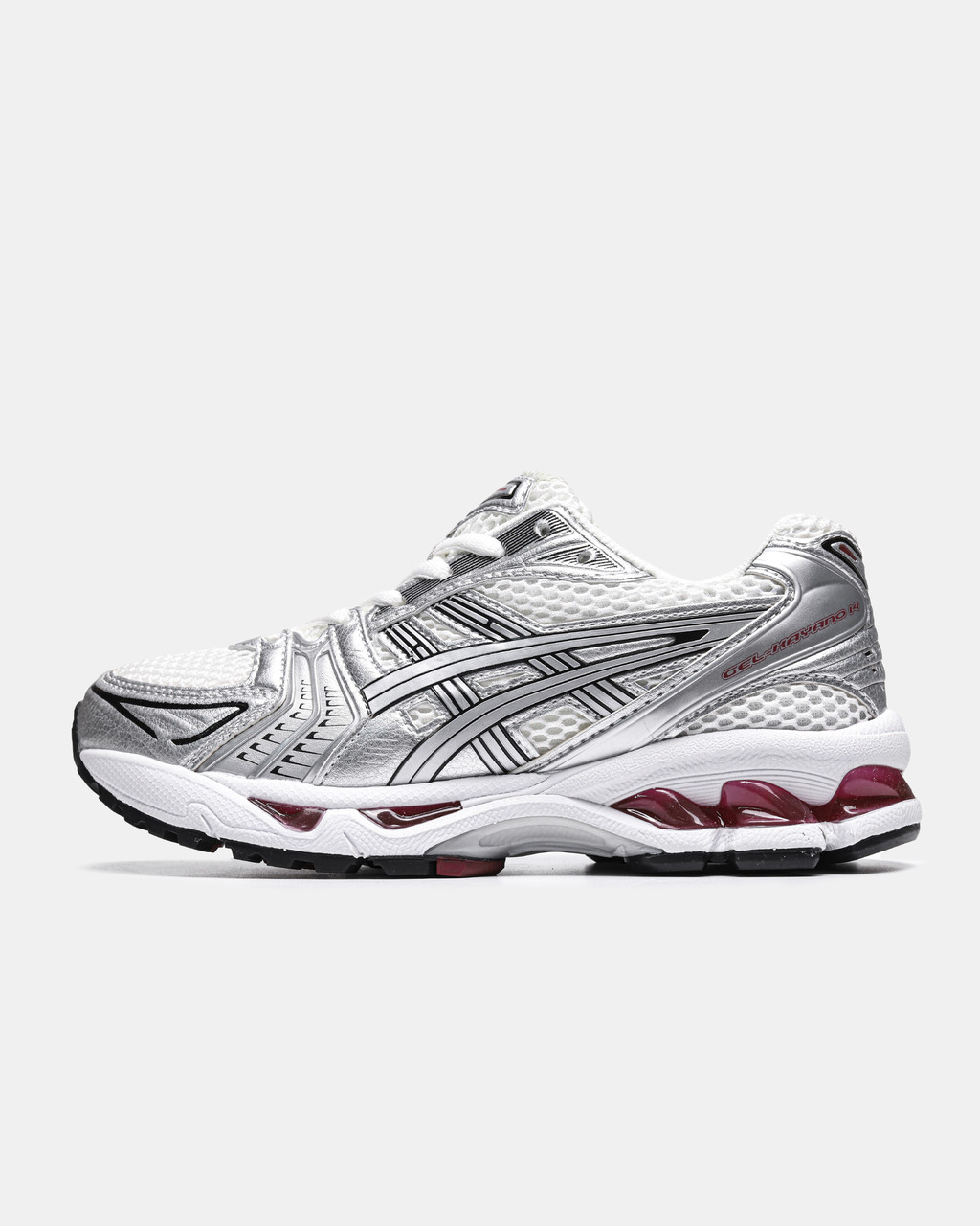 Жіночі Кросівки Asics Gel-Kayano 14 Pure Silver Red / Асікс Гел Каяно 14 П'юр