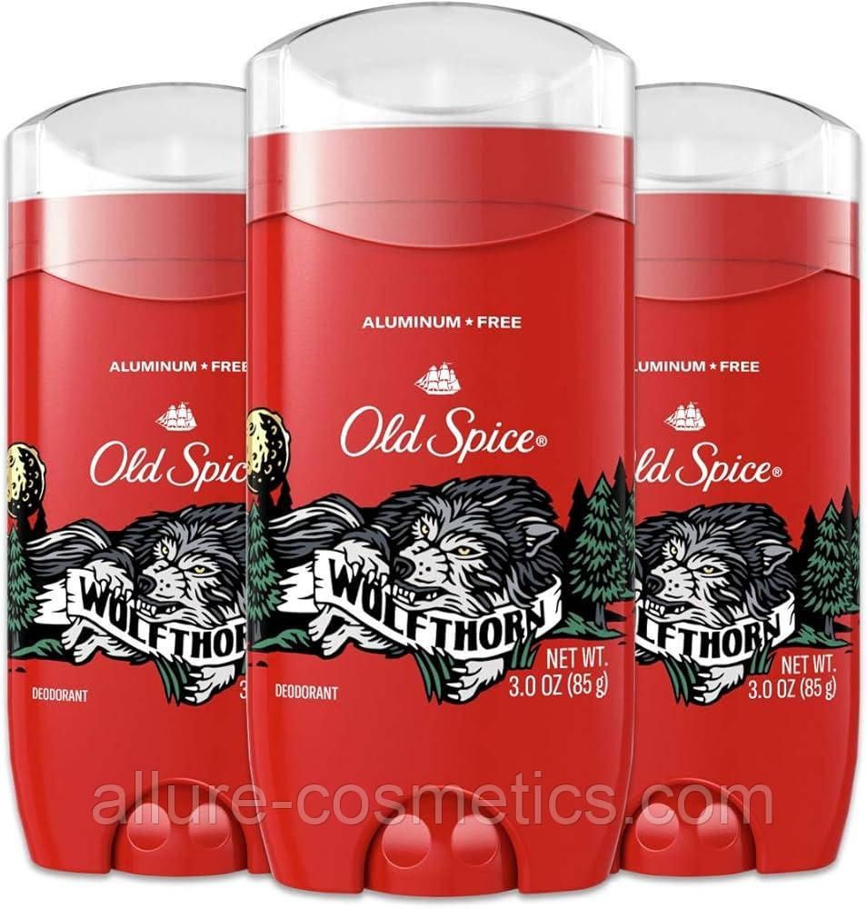 Гелевий дезодорант Old Spice Aluminum Free Deodorant Wolfthorn 85g (США)