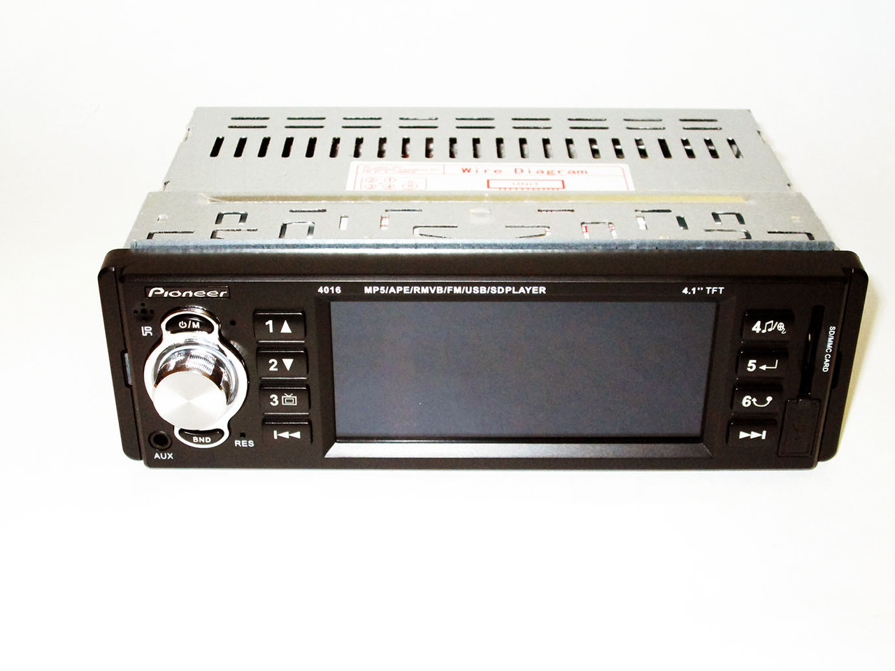 Автомагнітола 4016 — 4,1" LCD TFT USB+SD DIVX/MP4/MP3