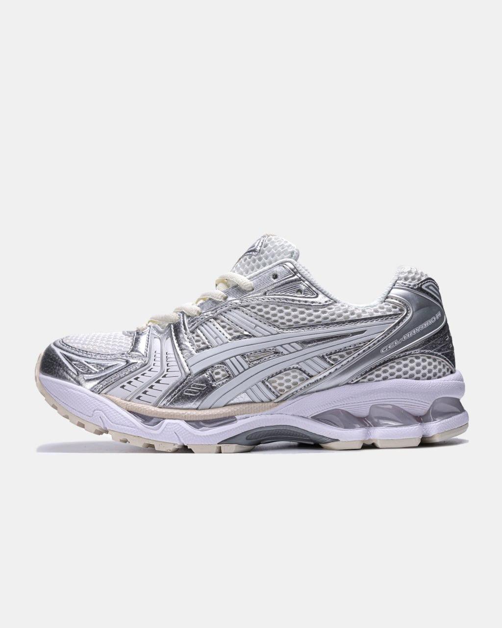 Жіночі Кросівки Asics Gel-Kayano 14 x JJJJound White Silver / Асікс Гел-Каяно 14 Джаунд