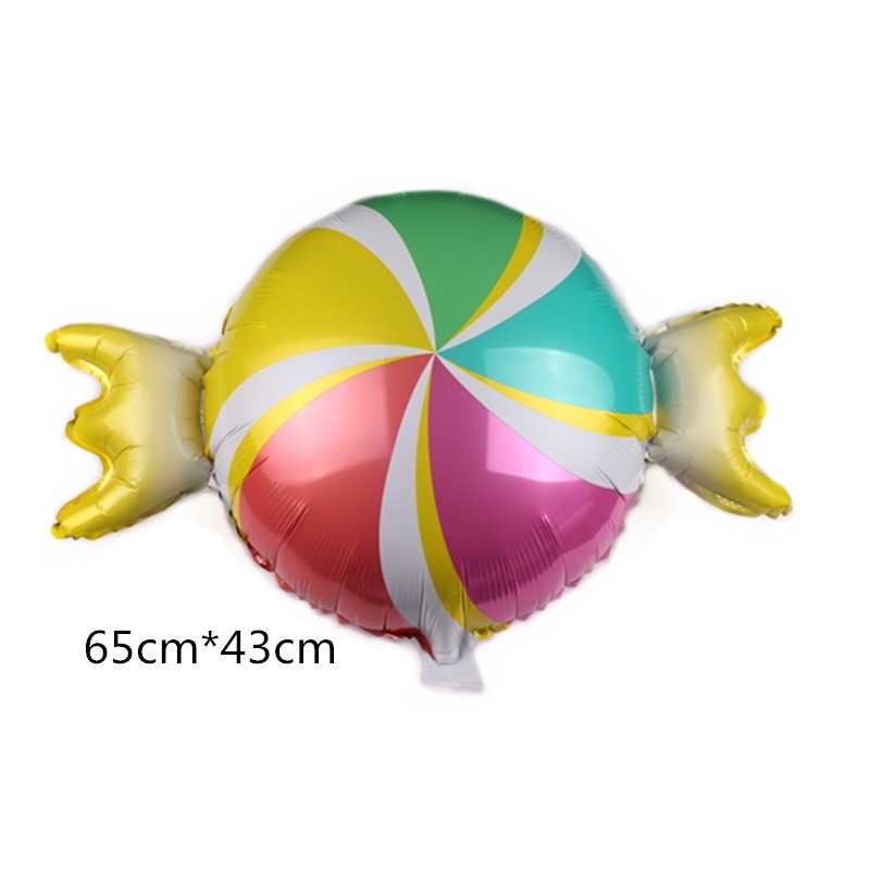 Фольгована кулька фігура Цукерка 65х43 см, фото 1