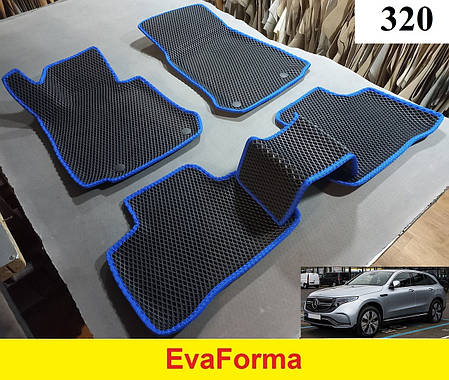3D килимки EvaForma на Mercedes EQC 400 4Matic '19-, 3D килимки EVA, фото 1