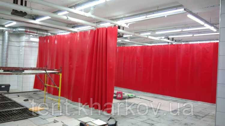 Завіса ПВХ, штора на автомийку, СТО 2,0*8,0 м