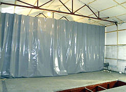Складські штори стіни завіси ПВХ 2,0*10,0 м