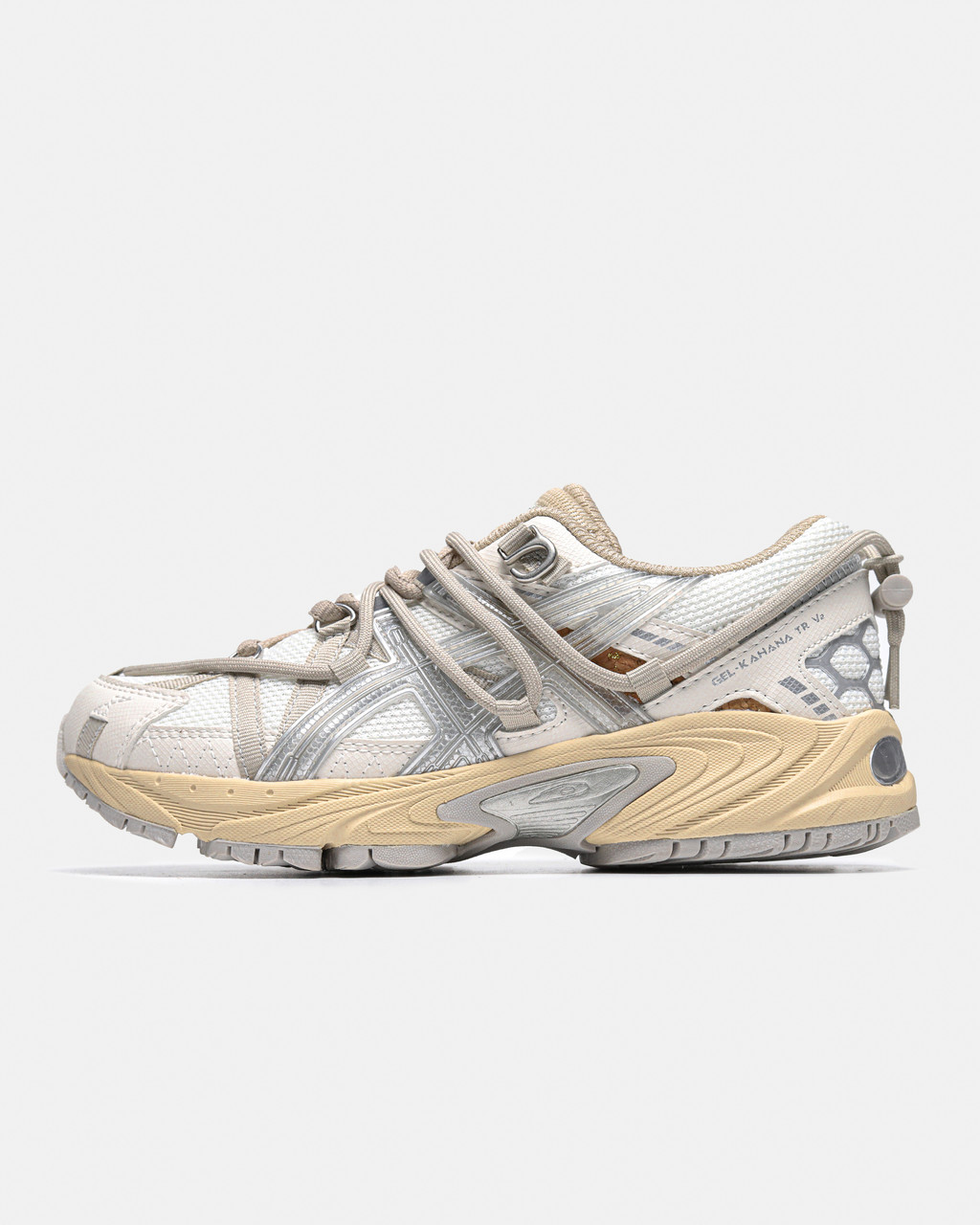Жіночі Кросівки ASICS Gel Kahana TR V2 Cream Pure Silver / Асікс Гел-Кахана ТР В2