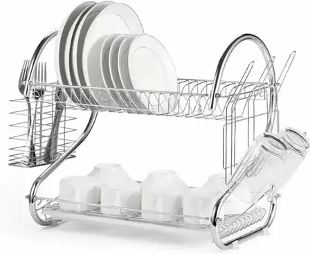 Органайзер для сушіння посуду та кухонних приладів Wet Dish Organiser 8051S ART-0448, фото 1
