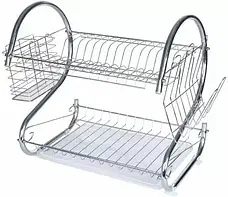 Органайзер для сушіння посуду та кухонних приладів Wet Dish Organiser 8051S ART-0448, фото 4