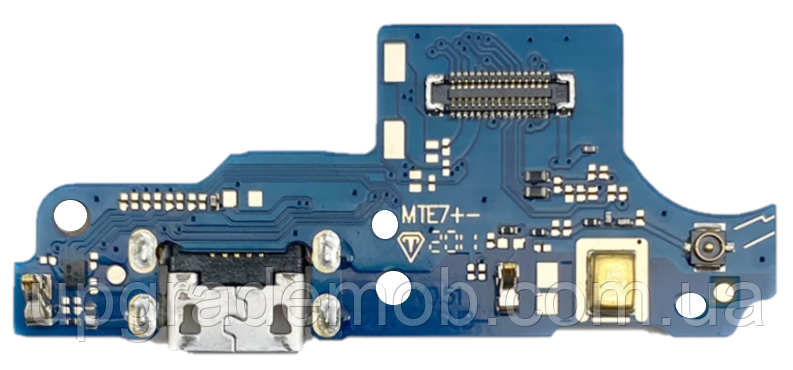 Шлейф Motorola XT2081-1 Moto E7 Plus з роз'ємом заряджання з мікрофоном плата заряджання, фото 1