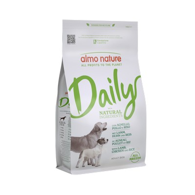 Сухий корм для собак Almo Nature (Альмо Натюр) Daily Dog з ягням, куркою та рисом 1.2 кг