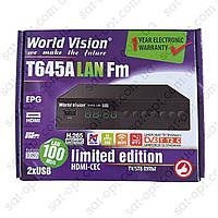 Ресивер(тюнер) Т2 WORLD VISION T645A LAN FM