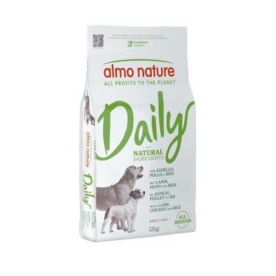 Сухий корм для собак Almo Nature (Альмо Натюр) Daily Dog з ягням, куркою та рисом 12 кг, фото 1