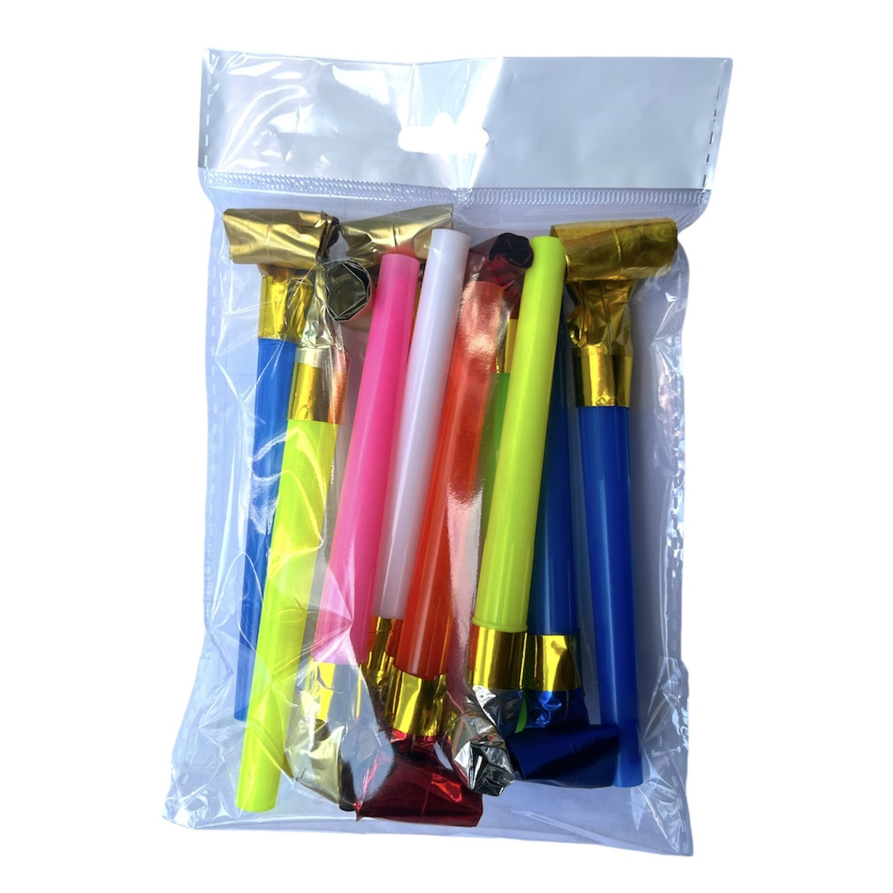 Язичок гудок великий 11 см, 10 шт/уп