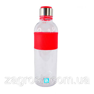 Promo Ціна! Пляшка для води Line Art Limpid 850 мл червоний (20222LA-02) - тільки на ZaGrosh.com.ua