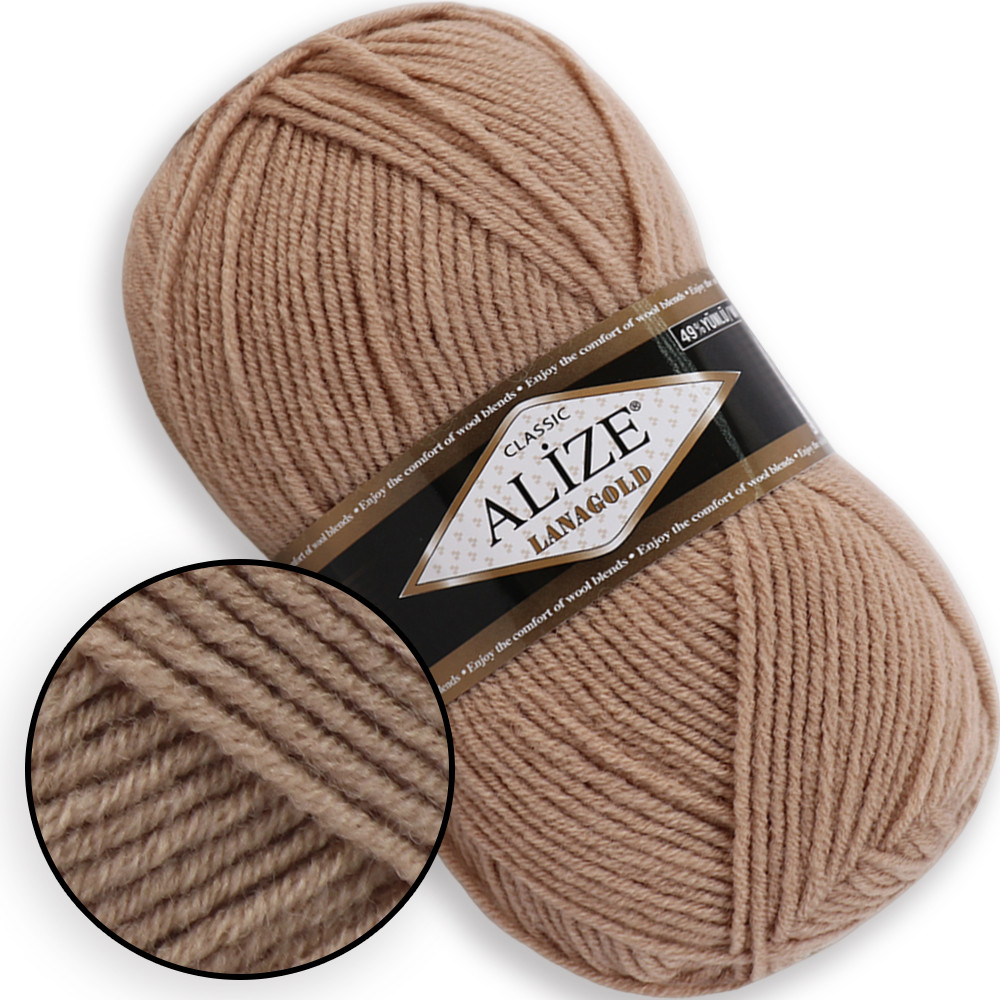 Alize Lana Gold, Бежевий №5, фото 1