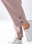 Штани з високою талією на гумці (р.42-56) твід, фото 6