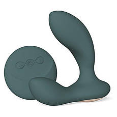 Масажер простати LELO Hugo 2 Remote Green, 2 мотори, дуже потужний, пульт ДК, Київ