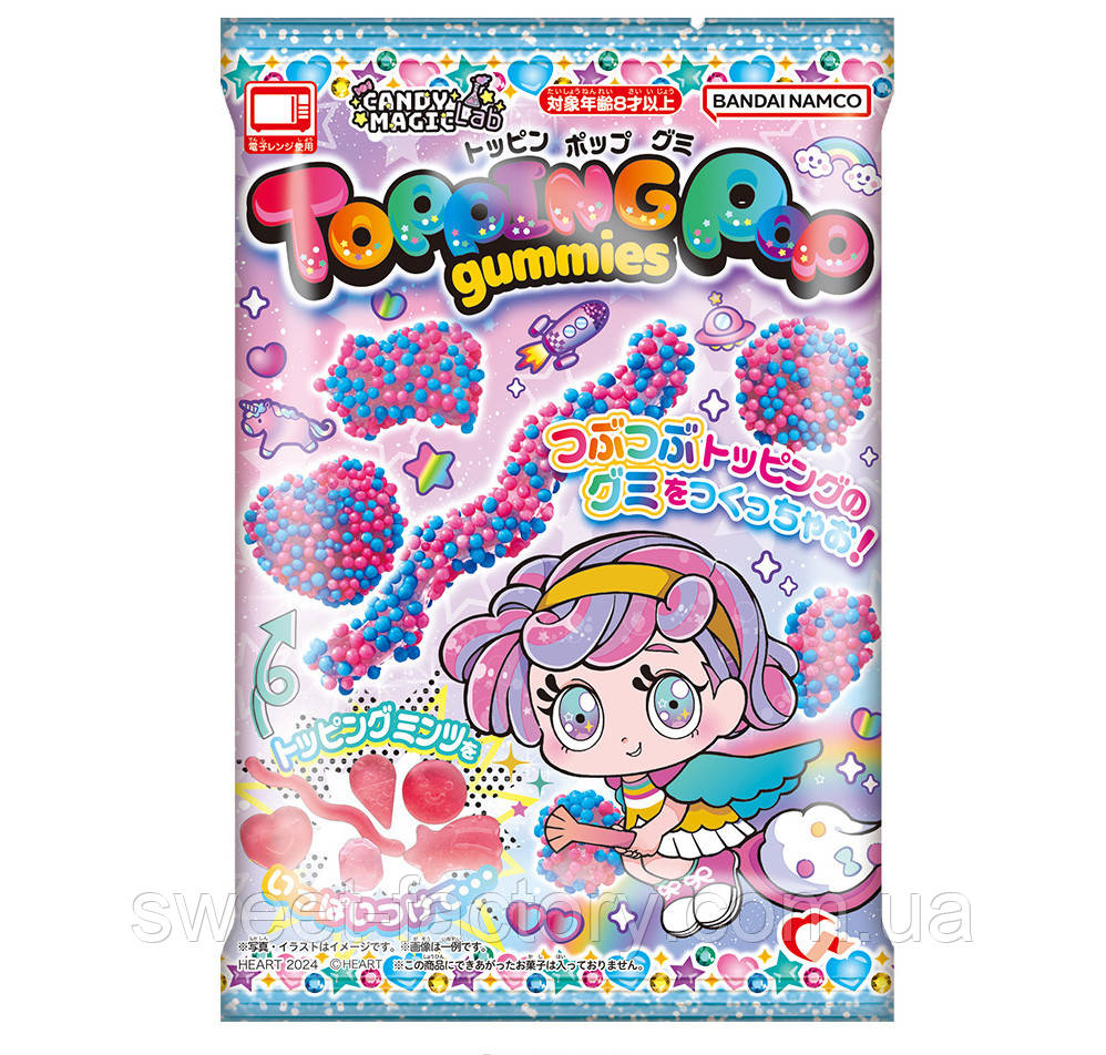 Набір для приготування Bandai Namco DIY Popin Cookin Topping Pop Gummy 24g, фото 1
