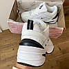 Жіночі та чоловічі кросівки Nike M2K Tekno White Black Кеди Найк Текно шкіряні білі повсякденні демісезон унісекс, фото 9