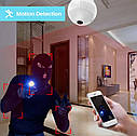 3D панорамна IP WiFi камера лампа Dbit. V380 Pro., фото 7