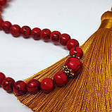 Чотки на 100 намистин з каміння говліту 10 мм і 8 мм, фото 6