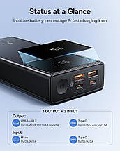 Зовнішній акумулятор Power Bank Baseus Star Lord PD+QC 22.5 W 30000 мА·год Black, фото 4