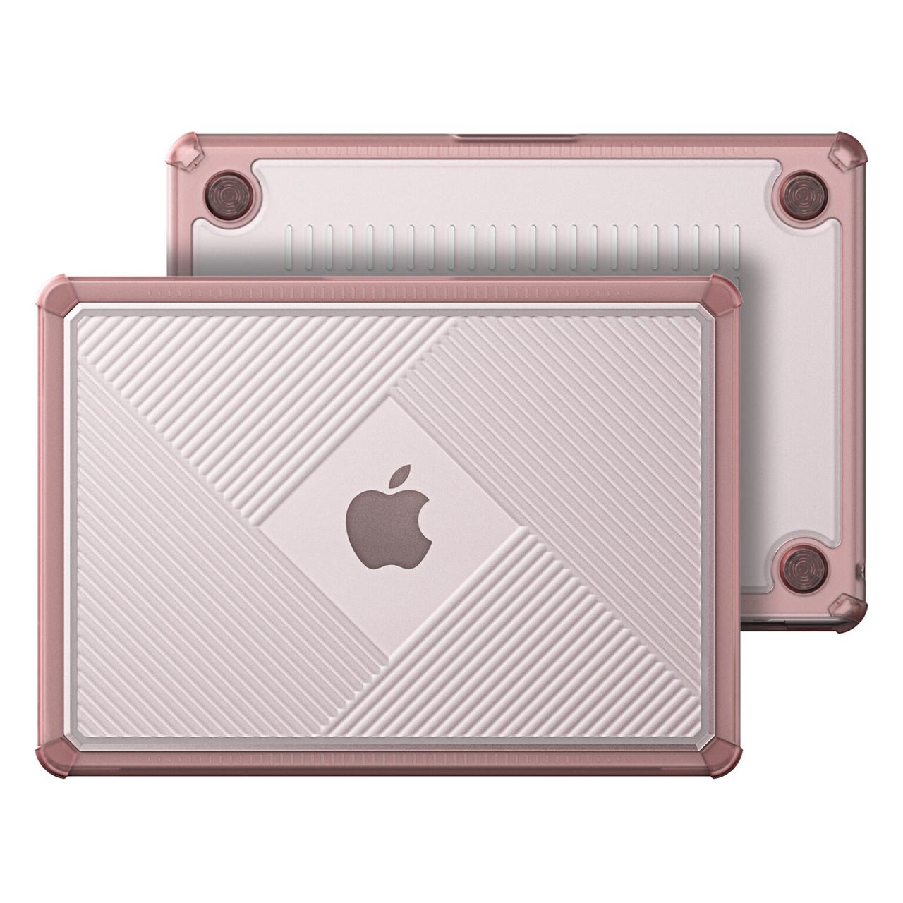 Накладка захисна протиударна полікарбонатна бампер чохол DUX DUCIS LCGH Series для Apple MacBook Air 15.3 (2023/2024) Pink