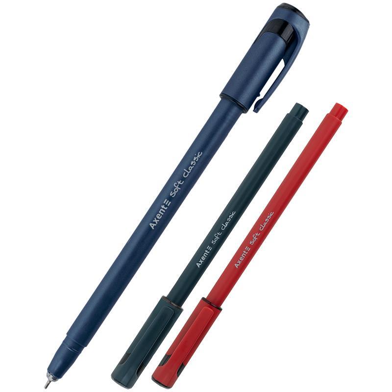 Ручка масляна Soft Classic, синя, фото 1