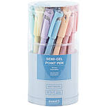 Ручка масляна Soft Pastel, синя, фото 3