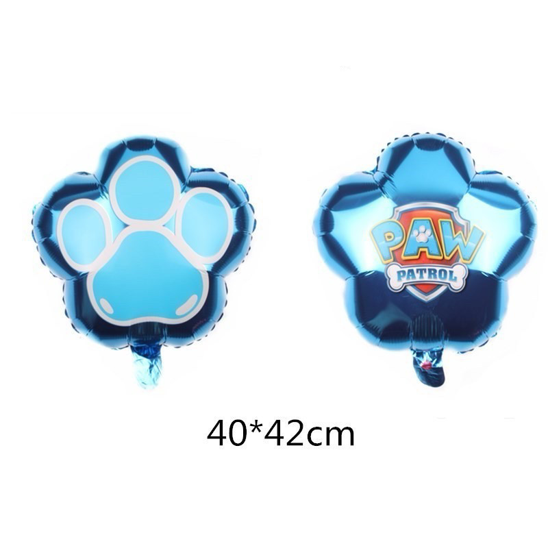 Фольгована кулька фігура Лапка Щенячий патруль 40х42 см, фото 1