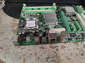 Мат. плата Biostar P35D2-A7 ver6.0 LGA775 P35 SATA ATX 4DDR2 No НР243008107, фото 3