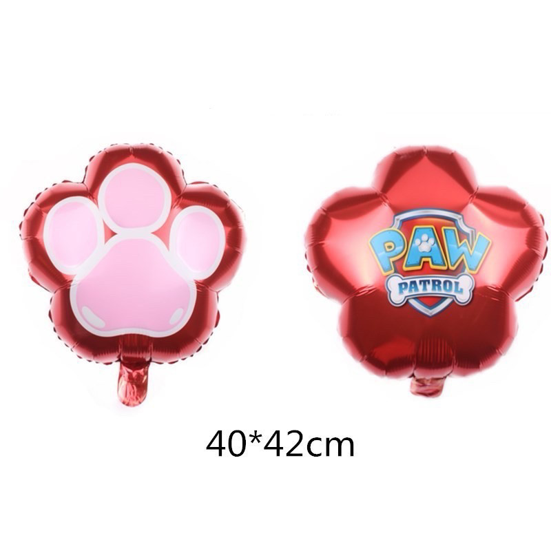 Фольгована кулька фігура Лапка Щенячий патруль 40х42 см, фото 1