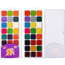 107343 Акварель 24 кольори Творчість пластик Гама 24*10см