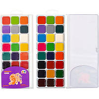 Акварель 24 кольори Творчість пластик Гама 24*10 см