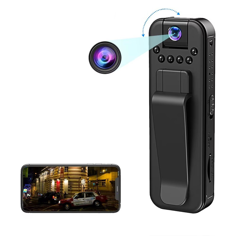 Мінігрудна камера JOZUZE L7 з Wi-Fi 1080P IR нічне бачення. IWFCAM, фото 1