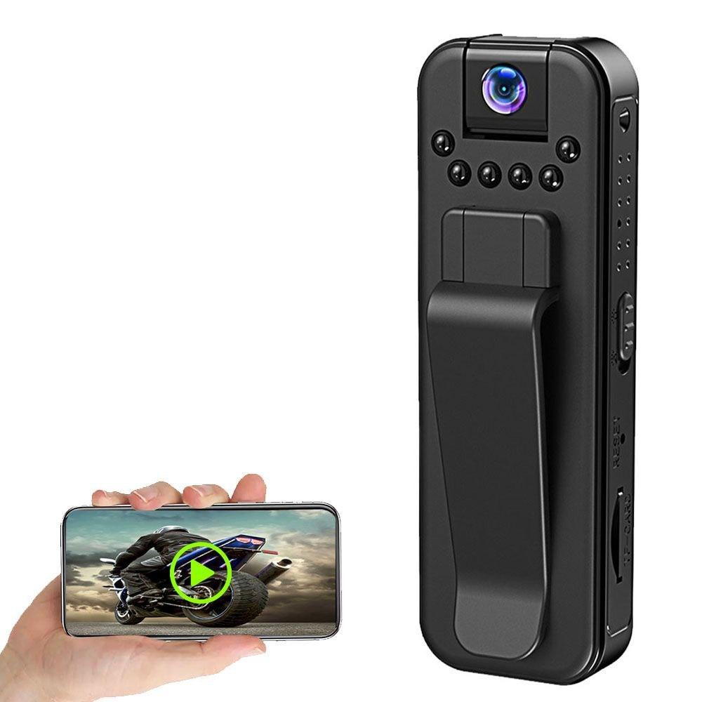 Мінігрудна камера JOZUZE L7 з Wi-Fi 1080P IR нічне бачення. IWFCAM