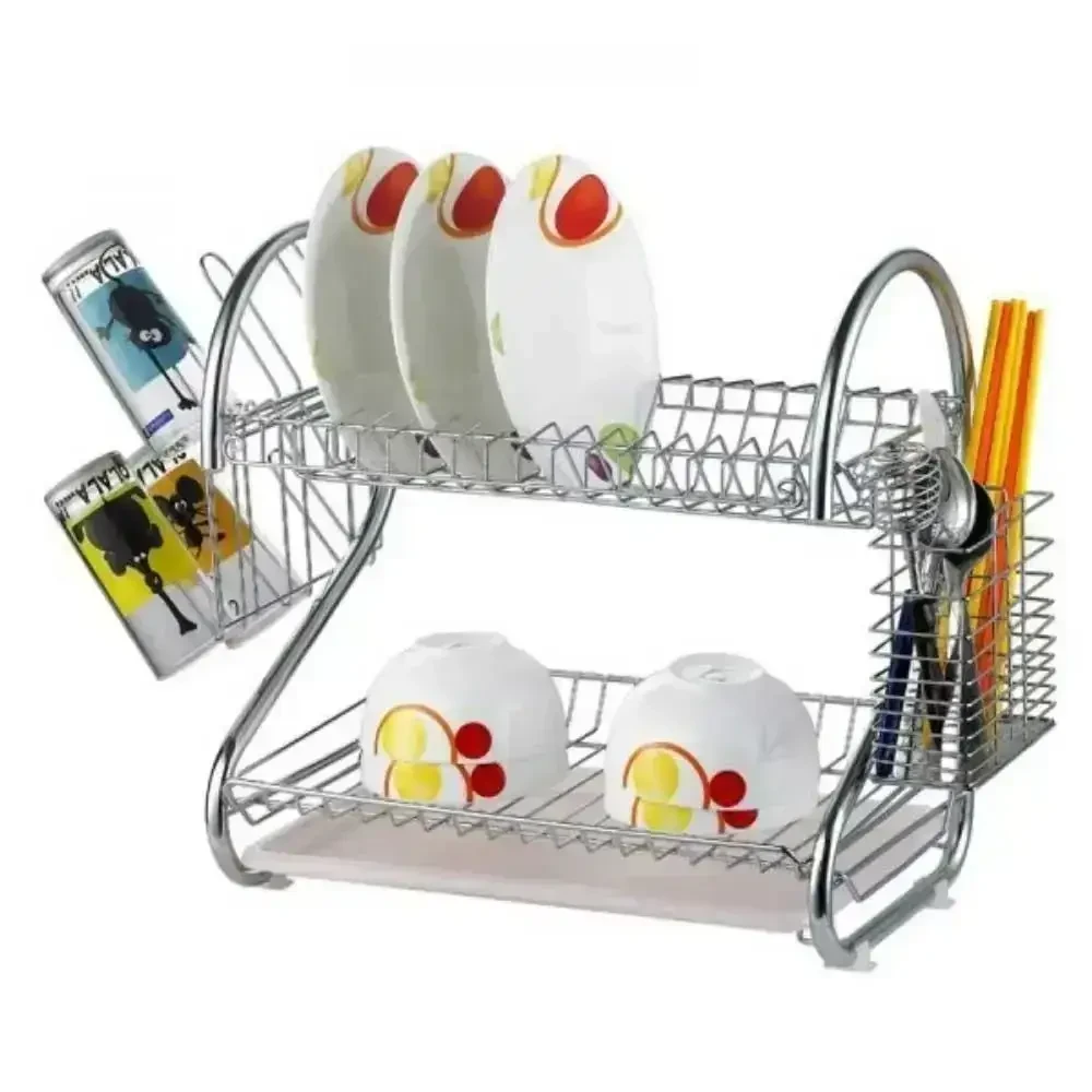 УЦЕНКА! Органайзер для сушки посуды и кухонных приборов Wet Dish Organiser (Нет упаковки 2627)