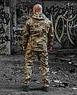 🔥 Костюм непромокальний демісезонний SoftShell (Multicam) (зсу, военная, нгу, нацгвардии, тактическая), фото 4