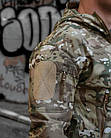 🔥 Костюм непромокальний демісезонний SoftShell (Multicam) (зсу, военная, нгу, нацгвардии, тактическая), фото 10