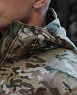 🔥 Костюм непромокальний демісезонний SoftShell (Multicam) (зсу, военная, нгу, нацгвардии, тактическая), фото 9