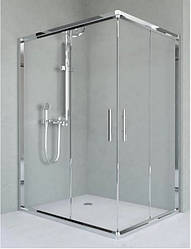 Душова кабіна Aquanil UNIMAR, 100х80х190, розсувні двері, скло прозоре