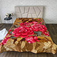 Плед стрижений з тиснений Камелія Євро 200х240, 3,5кг.