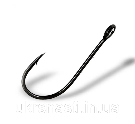 Рибальські Спінінгові гачки Metsui Fish Game Barbed No 6 (12шт) Гачки з великим вушком, фото 1