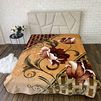 Плед стрижений з тиснений Лілія Євро 200х240, 3,5кг.