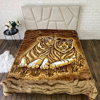 Плед стрижений з тиснений Парочка Євро 200х240, 3,5кг.