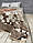 Плед стрижений з тиснений Піони Євро 200х240, 3,5кг., фото 2