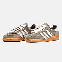 Кросівки Adidas Spezial Handball Brown White / Адидас Спешл Гандбол Коричневі з Білим, фото 4
