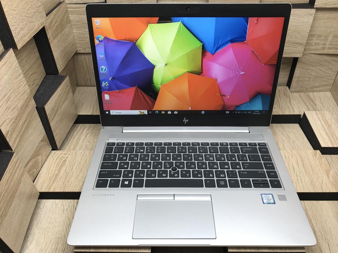 Б/в Ультрабук Б-клас HP EliteBook 840 G5 14" 1920x1080| Core i5-8350U| 8 GB RAM| 256 GB SSD| UHD 620