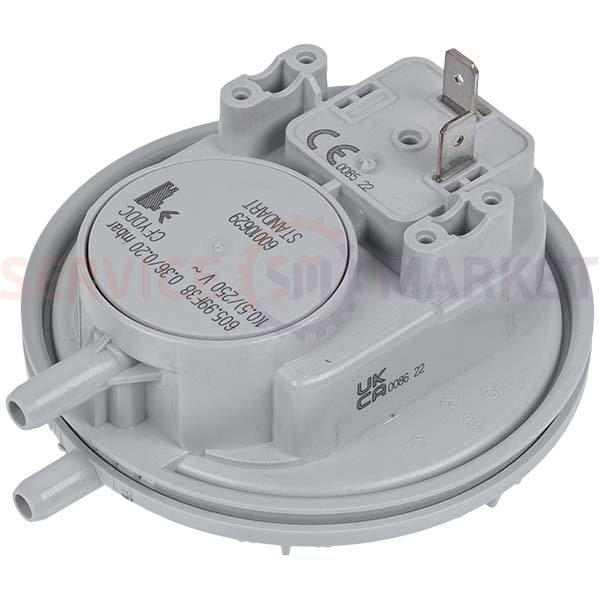 Реле тиску повітря (пресостат) Huba Control 36/20 Па для газового котла Bosch/Buderus 8716156744