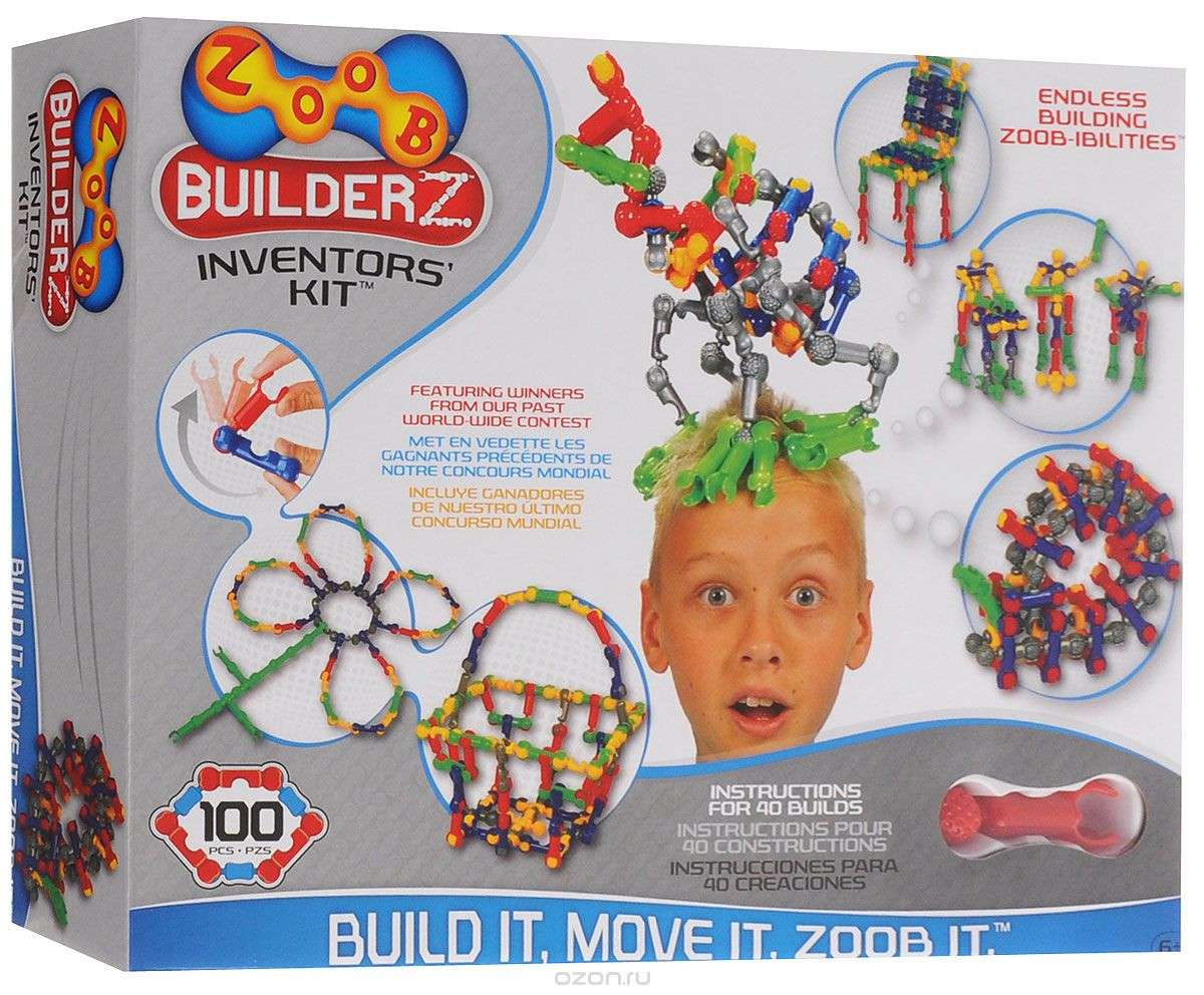 Конструктор ZOOB BuilderZ Inventor´s Kit